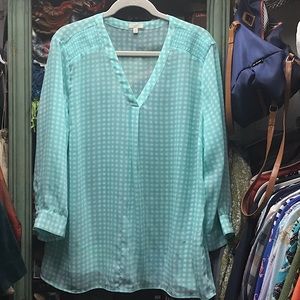 Talbots summer blouse